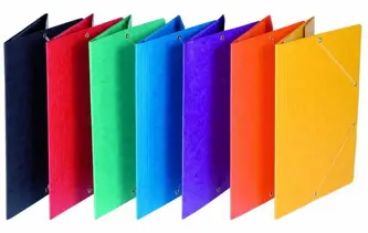 Teczka papierowa z gumką narożną A4TG18