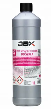 JAX Mycie SZKŁA w zmywarkach z Chlorem 1L
