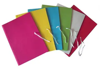 Teczka papierowa kolorowa wiązana