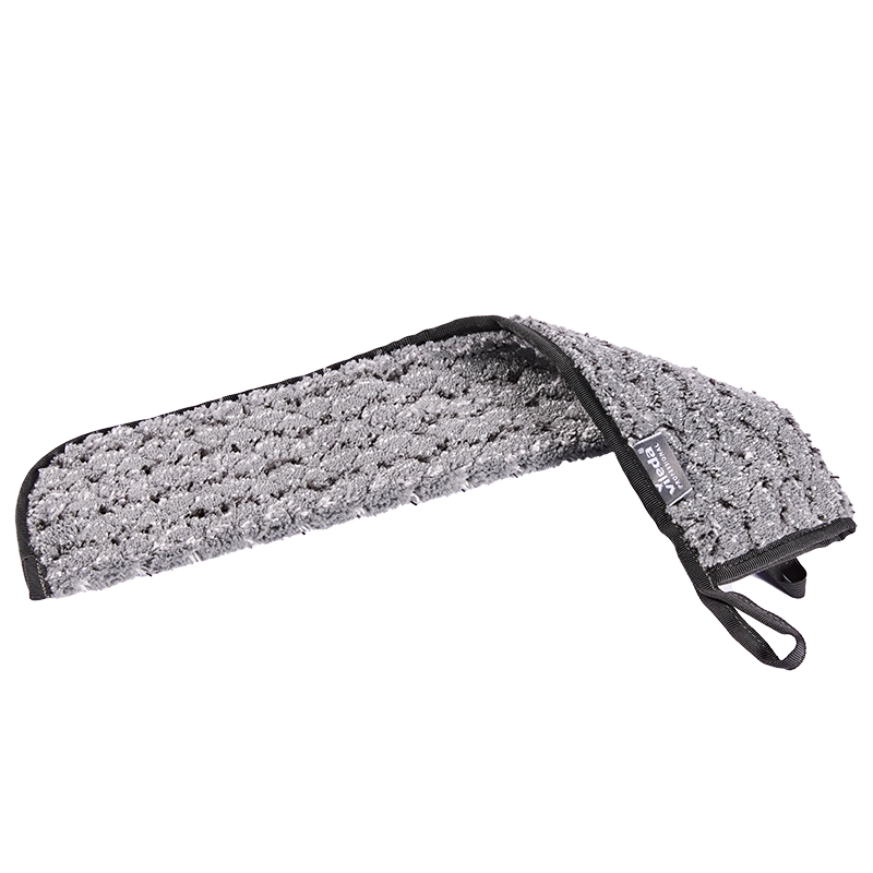 Nakładka VILEDA MultiDuster Maxi r-MicroPlus Pro 47x9cm szara z czarnym uchwytem