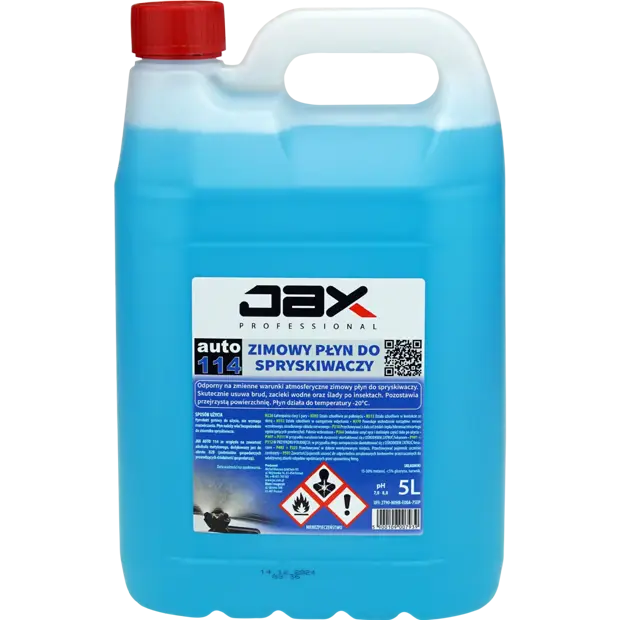 JAX Płyn do spryskiwaczy ZIMOWY  5L