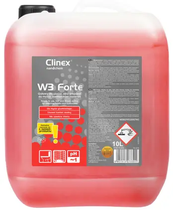 CLINEX W3 Forte 10L Mycie łazienek