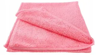 Ścierka mikrofibra 30x30 1szt 230g czerwona
