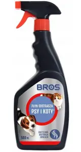 BROS Płyn odstraszacz koty psy 500ml