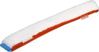 Vileda Evolution nakładka baranek mikrofibra do szyb 35cm, biała z czerwonym uchwytem i niebieskim skrajem