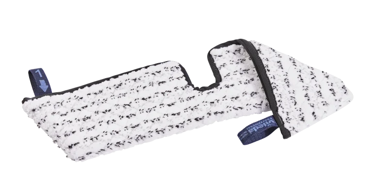 Nakładka mop Vileda Swep Duo HygienePlus 50 cm, biała z czarnym wzorem i niebieską pętlą