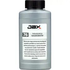JAX Professional 76 płyn do mycia nagrobków 250ml w szarej butelce z czarną zakrętką