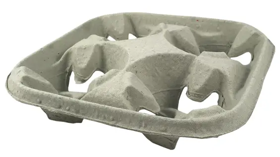 Podstawka na 4 kubki pulpa papierowa Holder