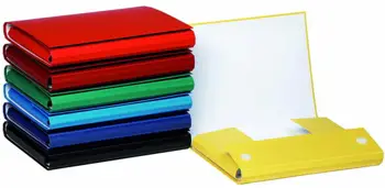 Teczka skrzydłowa pudełko 3,5 cm na rzepLakierek