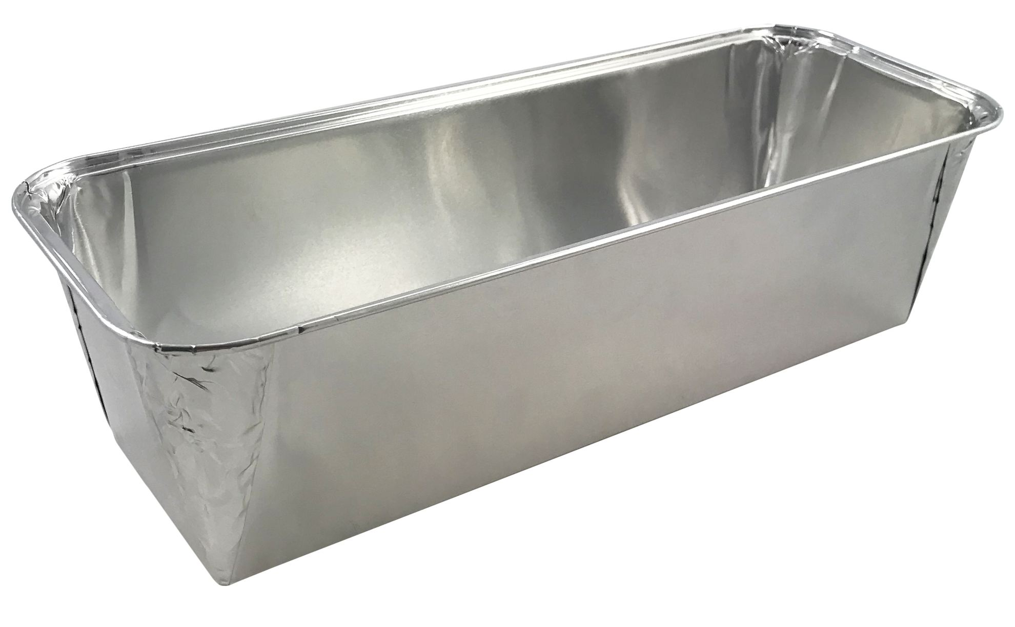 Foremka aluminiowa prostokątna 2070 ml do wypieku i pakowania wyrobów cukierniczych