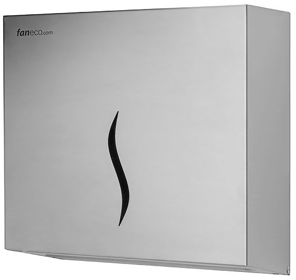 Pojemnik na ręczniki papierowe w listkach typu ZZ, wykonany jest z polerowanej stali nierdzewnej. Bardzo prosty w obsłudze i łatwy w konserwacji. Wyposażony jest w zamykaną kluczykiem komorę na ręczniki oraz wizjer do kontrolowania ilości ręczników w p...