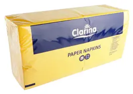 Serwetka kolorowa  33/33  1war.  500szt POMARAŃCZOWA SULPHIT 1/4