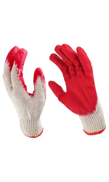 Rękawice ochronne WAMPIRKI 1para z dzianiny powlekane gumą Rękawice robocze, wampirki powlekane są gumą od strony chwytnej oraz zakończone ściągaczem. Dobrze sprawdzają się przy pracach domowych, ogrodowych, szlifierskich, budowlanych i wielu innych.