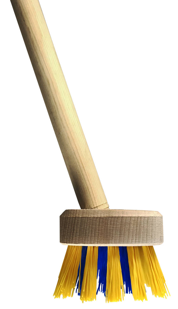 Szocztka wykonana w oprawie drewnianej lakierowanej. Posiada plastikowy gwint na kij 22mm. Zastosowano włos o średnicy 0,45mm.

                                                                                                                          ...