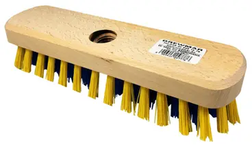 Szczotka ryżowa drew/pcv z gwintem
