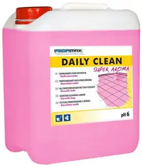 Płyn zapachowy DAILY CLEAN 5L do mycia Mydło Marsylskie, opakowanie kanister różowy z czerwoną nakrętką