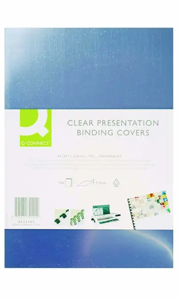 Okładka do bindow. tran A4 200mic.100szt