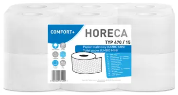 Papier toaletowy HORECA COMFORT+ 12 rol 2 warstwowy długość rolki 50mb / 1,54kg