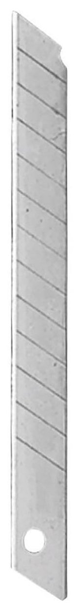 Wymienny wkład do nożyków. Ostrze uniwersalne do wszystkich nożyków z wymiennym ostrzem o szerokości: 9mm. Każde z ostrzy zbudowane jest z mniejszych elementów, które można odłamywać po stępieniu materiału. Dzięki czemu nie trzeba wymieniać całego noża...