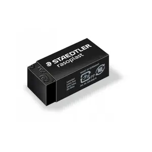 Gumka do ścierania Rasoplast Czarna 33x16x13mm Staedtler