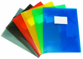 Teczka PP z gumką TRANSPARENT