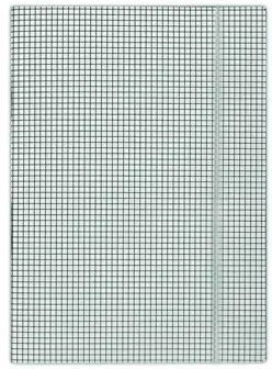 Teczka papierowa z gumką kolor   KRATA