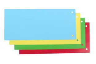 Przekładka 1/3 A4 poziom.pap.kolor100szt