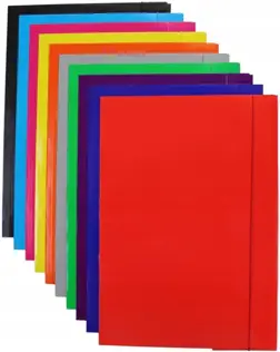 Teczka papierowa z gumką kolor GRUBATT6395