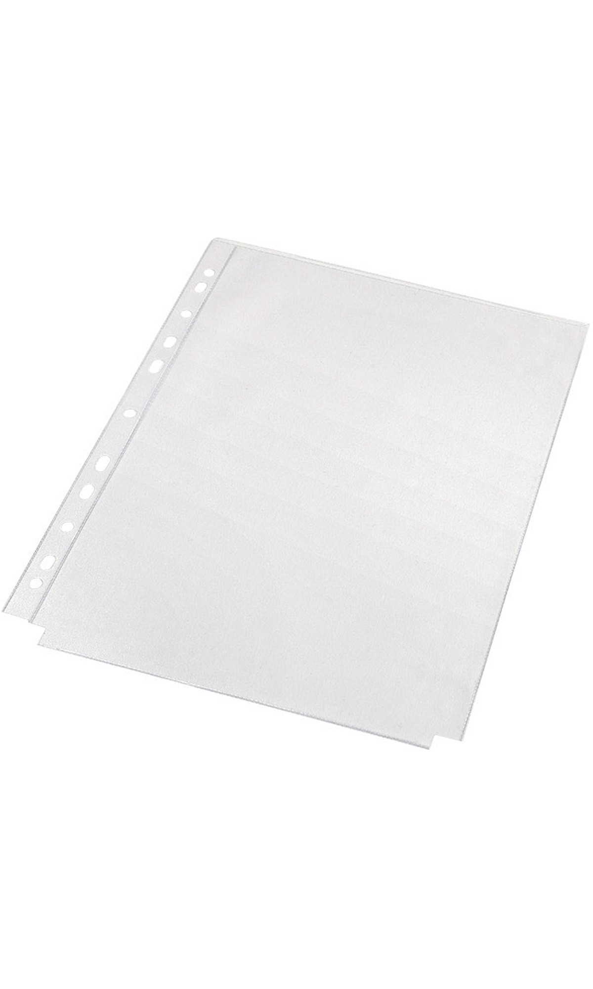 Koszulka na dokumenty, w formacie: A4, zgrzana w kształcie litery "U". Wersja z europerforacją umożliwia wpięcie do segregatora.