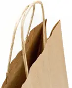 Szara torba z uchem, to jeden z najpopularniejszych produktów wśród toreb papierowych. Są bardzo wytrzymałe, uniwersalne. Znajdują zastosowanie w sklepach wielobranżowych. Wymiary: 24x10x32 cm.