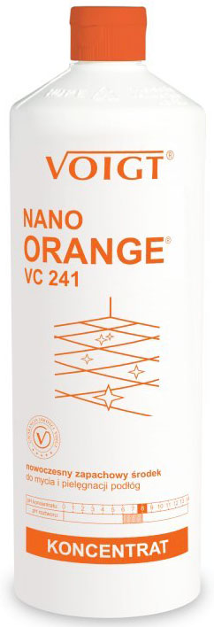 Płyn do czyszczenia VOIGT NANO ORANGE 1L skoncentrowany środek czyszczący z pomarańczowym zapachem