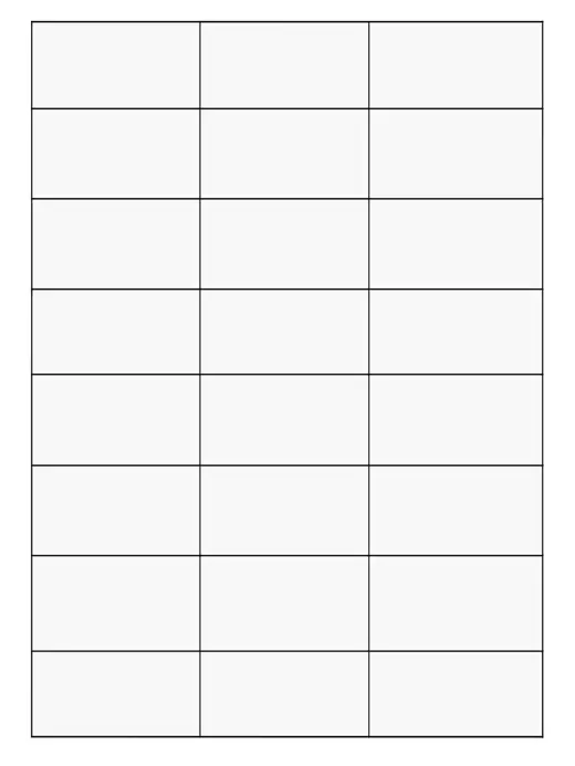 Klasyczne etykiety samoprzylepne z zaokrąglonymi rogami, odpowiednie do drukarek laserowych, atramentowych i kserokopiarek. Rozmiar etykiety: 70x37mm. Liczba etykieta w arkuszu: 24.

