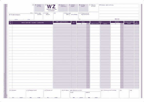 Druki akcydensowe przeznaczone do wypełniania, wykorzystywane w czynnościach urzędowych, handlowych. Niezbędne w funkcjonowaniu firm, urzędów i innych jednostek zgodnie z obowiązującymi normami prawnymi.