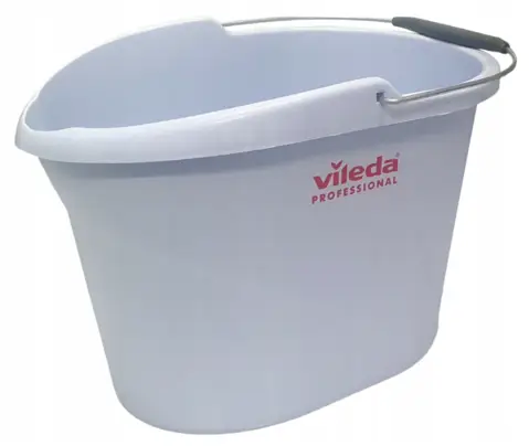 Wiadro Vileda UltraSpeed Mini 10l białe do czyszczenia z metalowym uchwytem