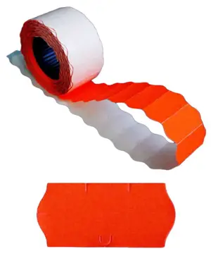 Taśma do metkownic kolor 1rzęd. Fala