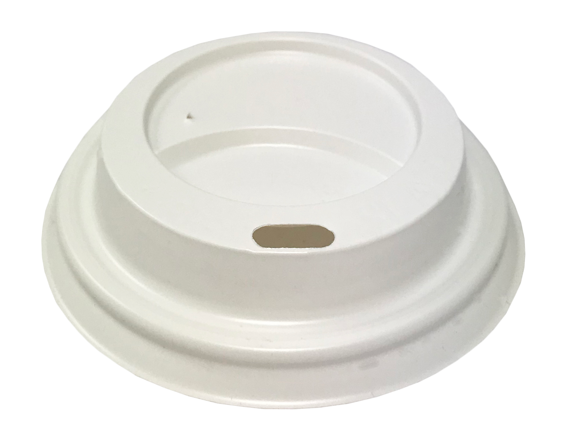 Pokrywka plastikowa biała do kubka 180ml, średnica 75mm