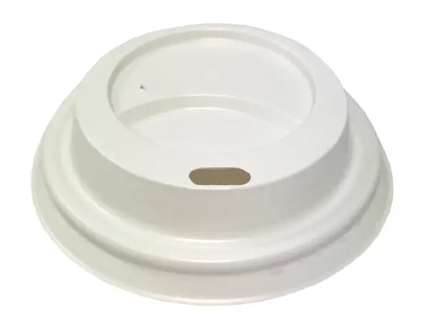 Pokrywka plast do kub.180 ml 75mm 100szt BIAŁA