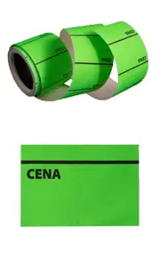 Naklejka cenowa średnia 30/40 300szt