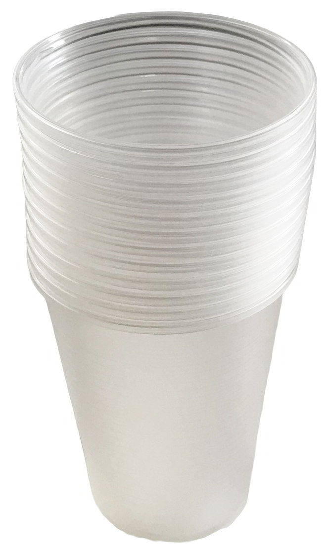 Kubki jednorazowe, przeznaczone do zimnych napojów. Idealnie nadają się do spożywania wody i kolorowych napojów. Opakowanie zawiera: 12 szt.