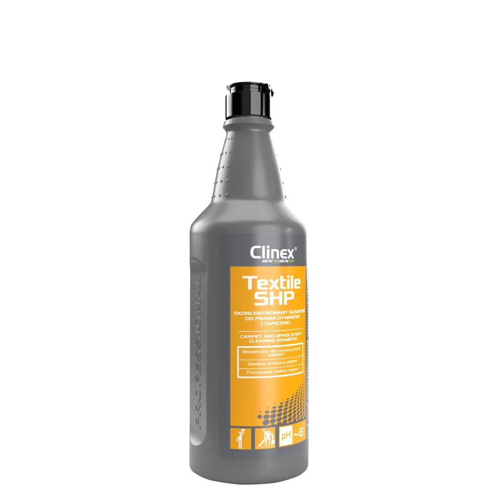 CLINEX Textile SHP płyn do czyszczenia dywanów i tapicerki 1L w butelce