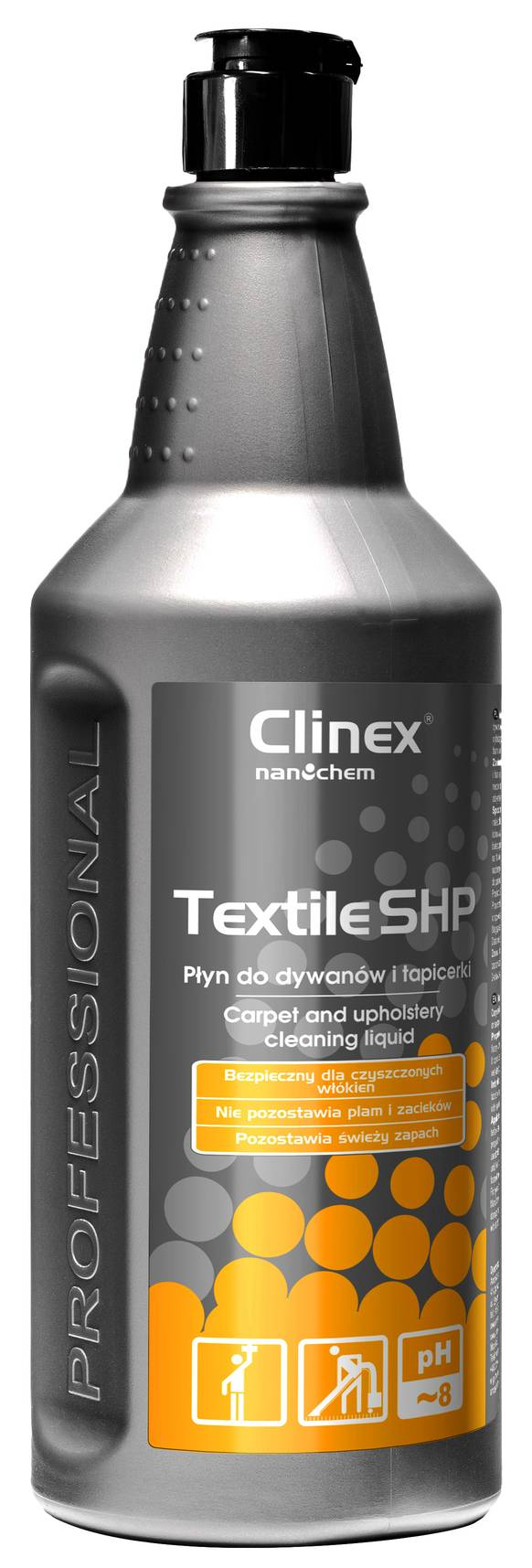 Profesjonalny preparat przeznaczony do usuwania typowych zabrudzeń z dywanów i obić tapicerskich. Preparat nie pozostawia plam na czyszczonej powierzchni. Nadaje się do prania dywanów, wykładzin i tkanin obiciowych z włókien naturalnych i sztucznych.
...