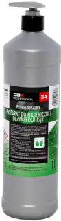 JAX Płyn do dezynfekcji rąk 1L z pompką