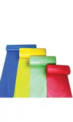 Worki na śmieci LD 35L 50/60 50szt CZERWONE grubość folii 20 mikronów Worki na śmieci LD 35L czerwone 50 sztuk z folii LDPE grubość 20 mikronów