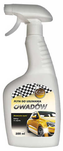 CAR PREMIUM Płyn do usuwania pozostałości po owadach 500 ml w butelce ze sprayem