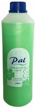 Mydło w płynie PAL Glicerynowe 1L ZIELONE zielone jabłuszko