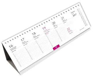 Kalendarz biurowy poziomy Impresje Tetis T-100-2-20